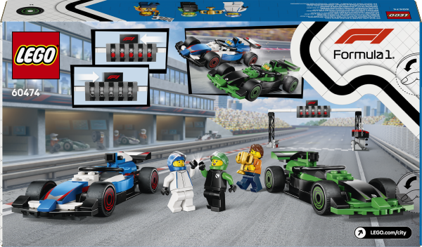 CITY PARRILLA DE F1 CON AUTOS DE CARRERAS VCARB Y SAUBER 60474