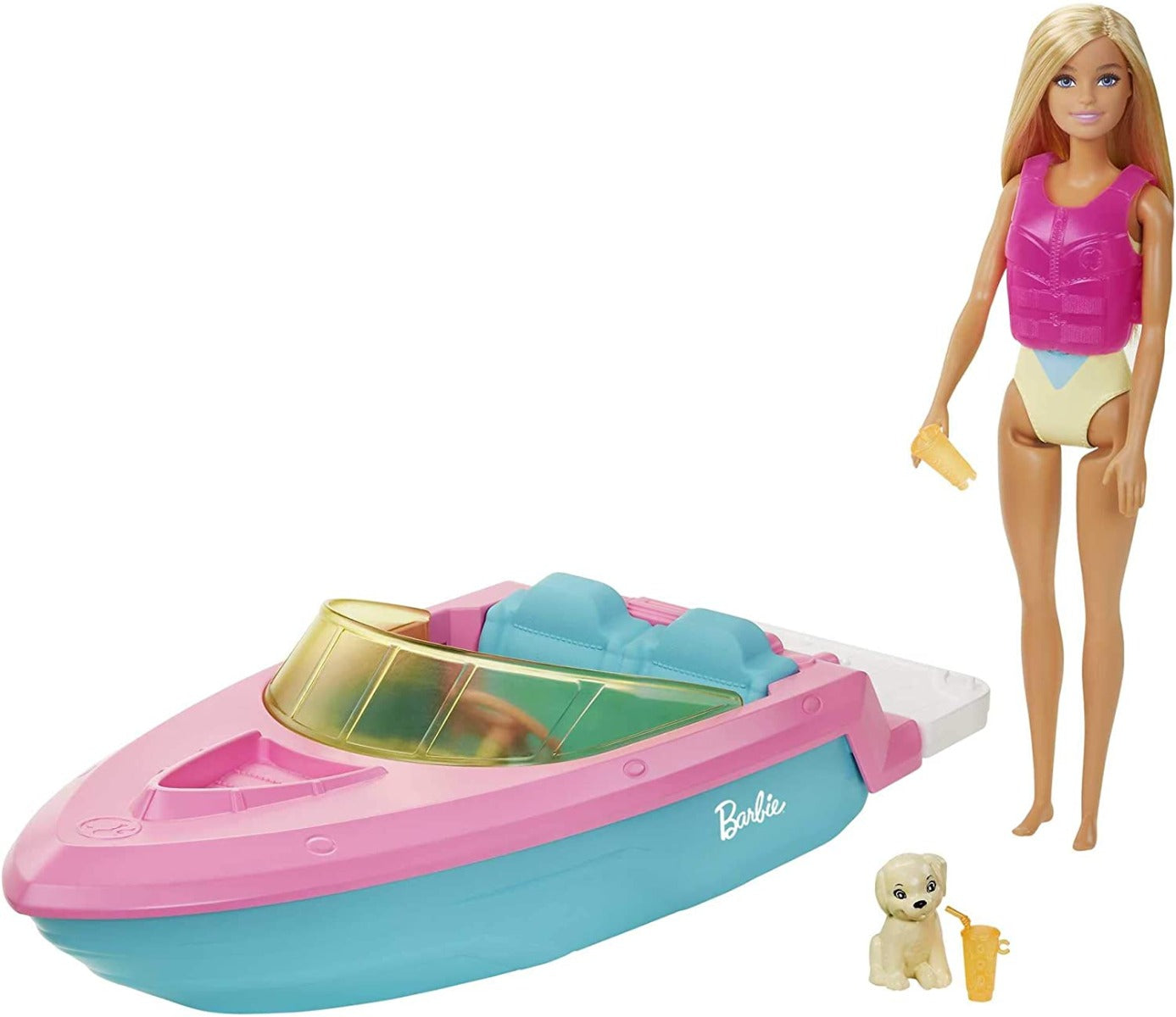 Barbie Water Boat with Doll GRG30