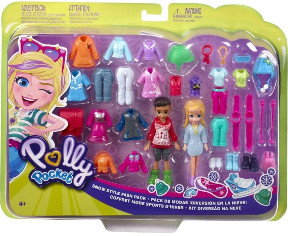 Polly Pocket Polly &amp; Nic Great Assortment Sports