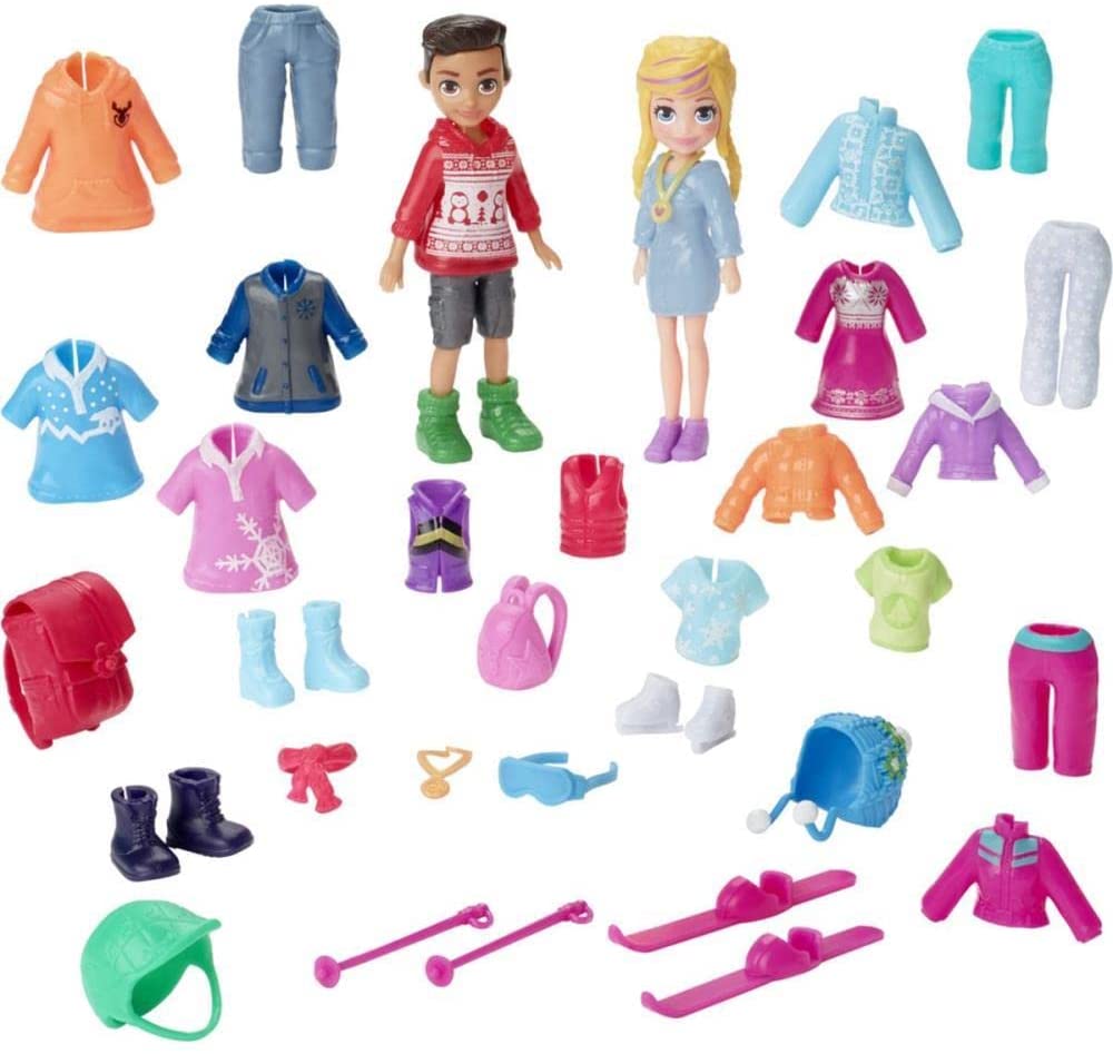 Polly Pocket Polly &amp; Nic Great Assortment Sports