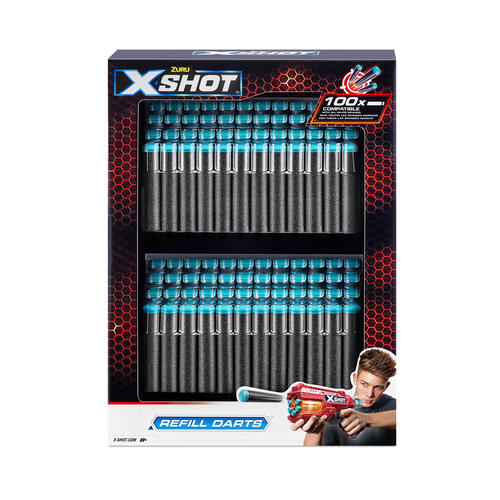 XSHOT Pack of 100 Toy Darts