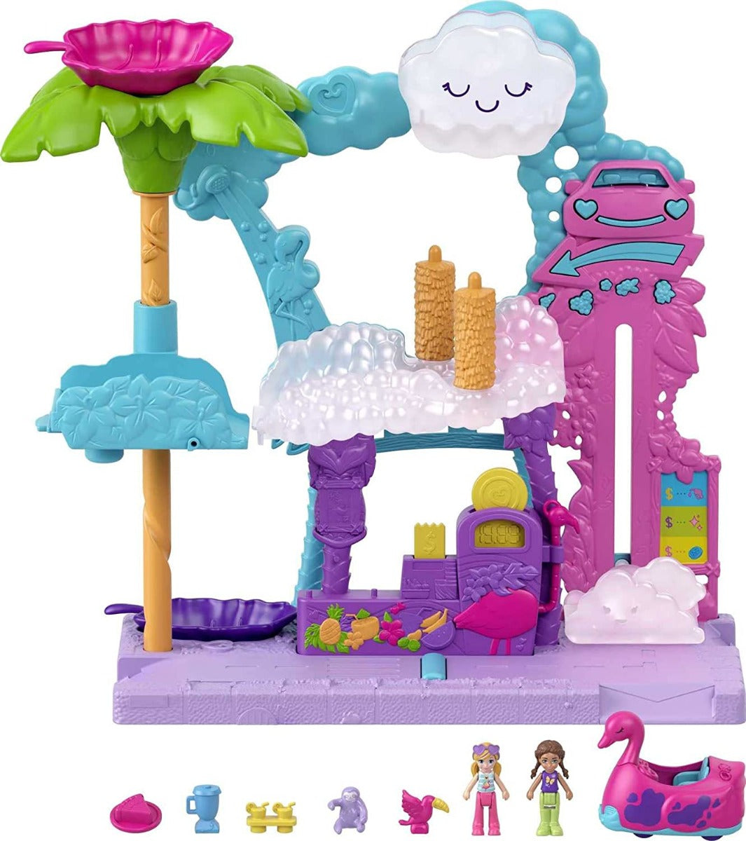 Polly Pocket Pollyville Car Wash