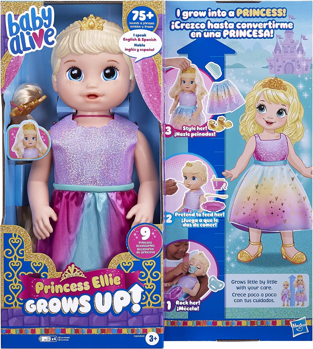 Baby Alive - Princess Ellie Really Grows Up