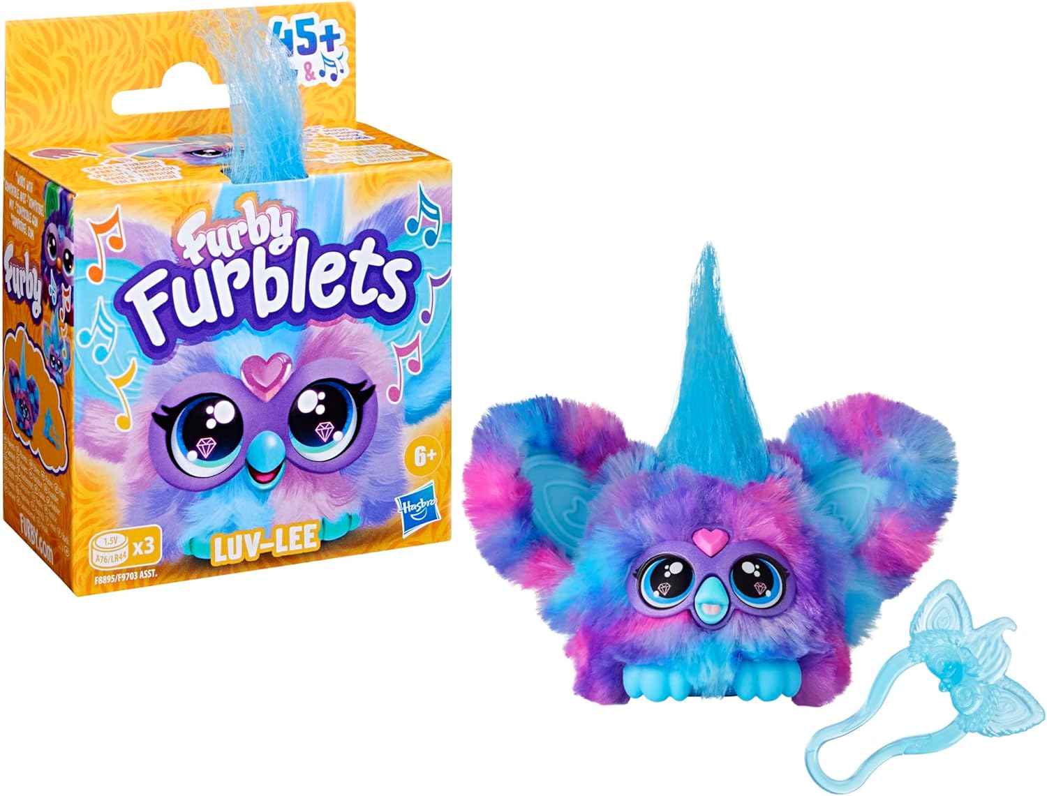 Furby Furblets Plush Minifriend Luv-Lee F8895