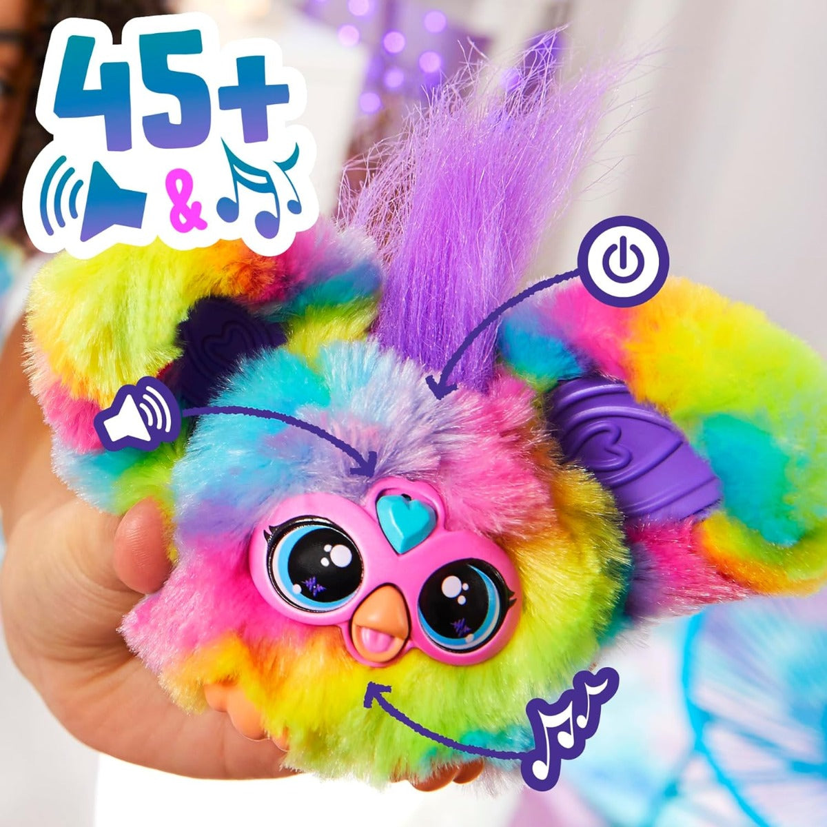 Furby Furblets Peluche Miniamigo Ray-Vee F8897