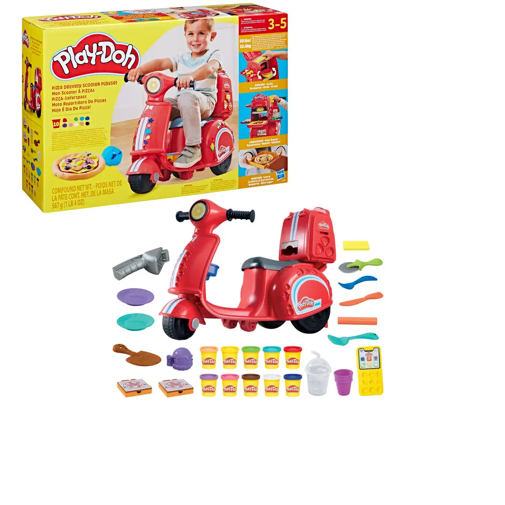 Hasbro Play-Doh Pizza Delivery Scooter Playset F8803