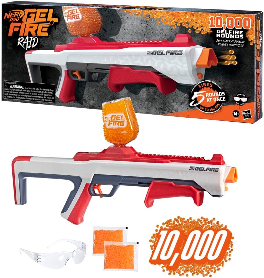 NERF Pro Gelfire Raid Blaster