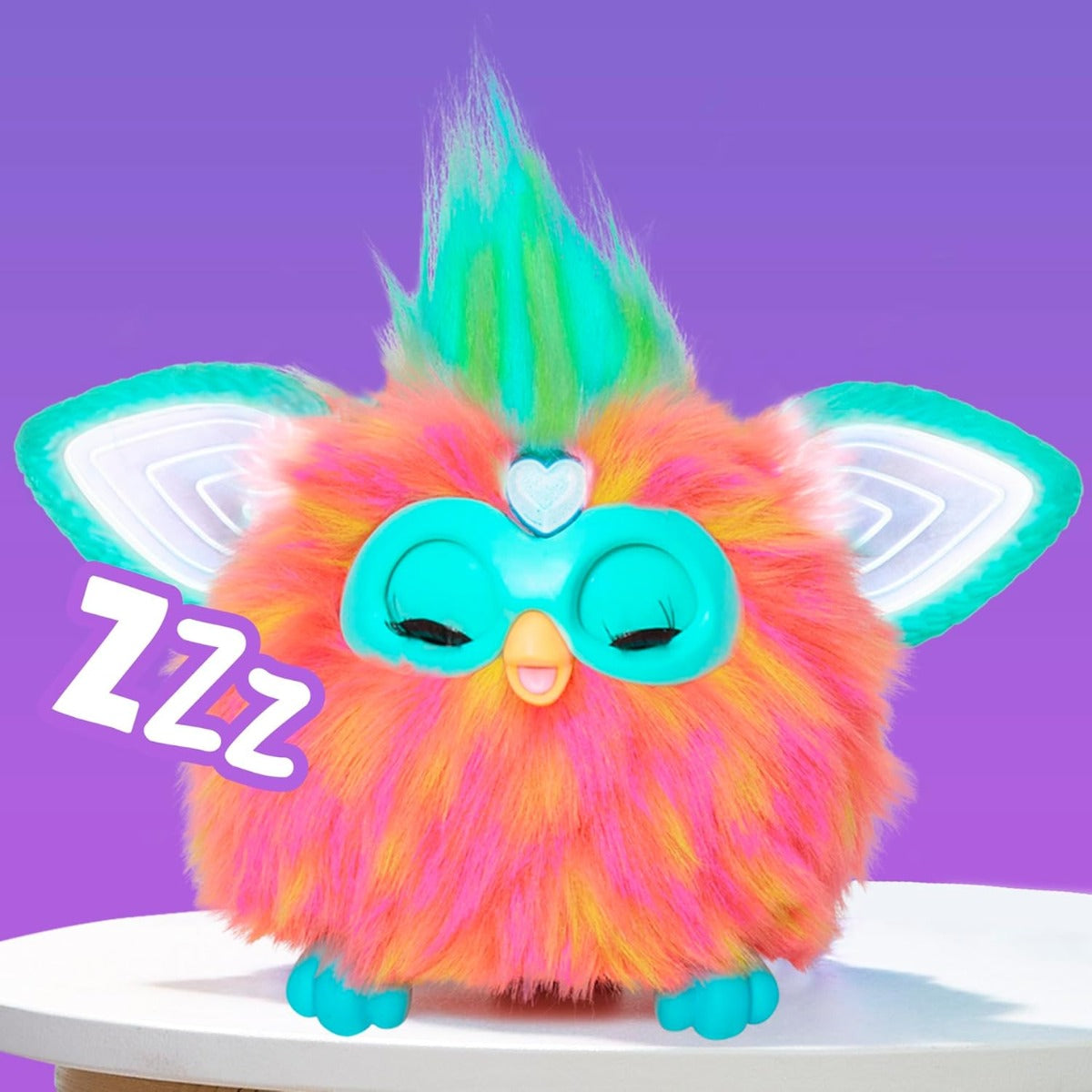 Furby Plush Coral Interactive F6744