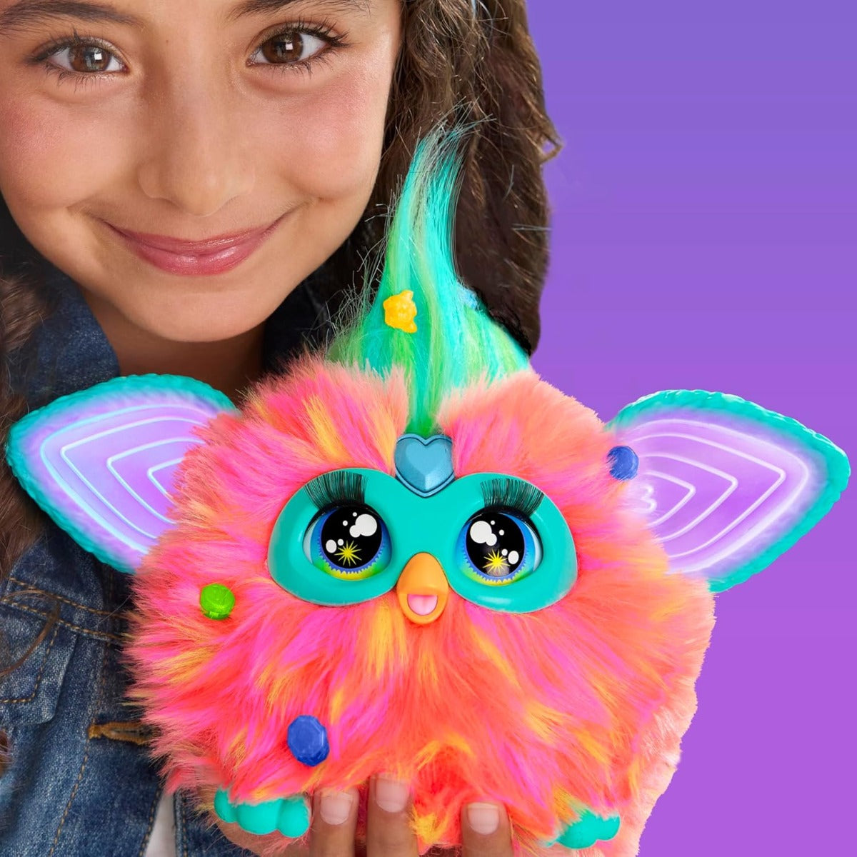 Furby Plush Coral Interactive F6744