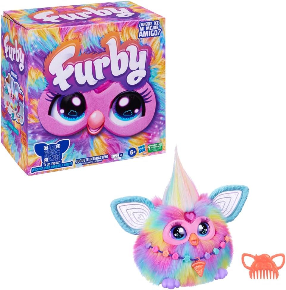 Furby Tie Die Interactive Plush Toy