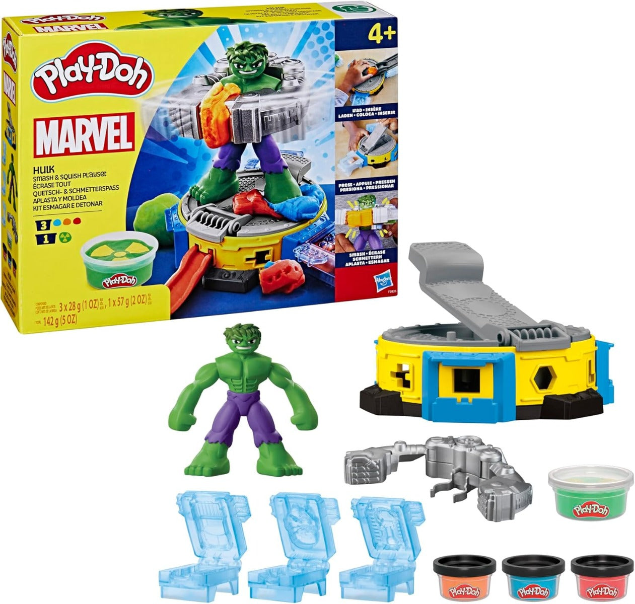 Play-Doh Marvel Hulk Smash &amp; Squish F9826