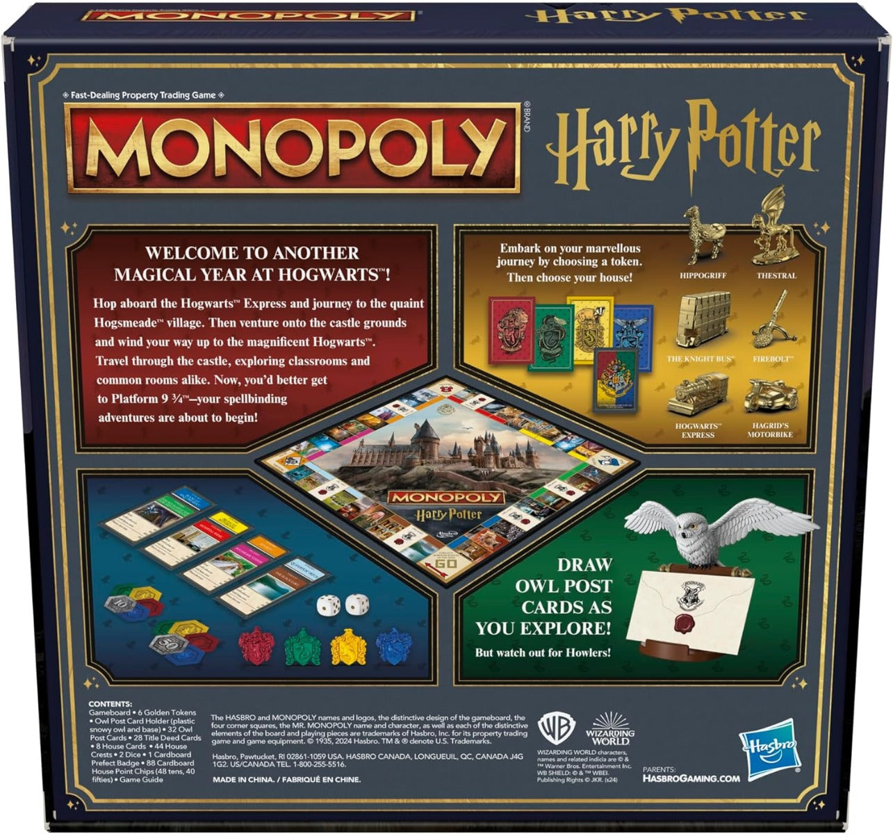 Hasbro Gaming Monopoly Harry Potter F9422