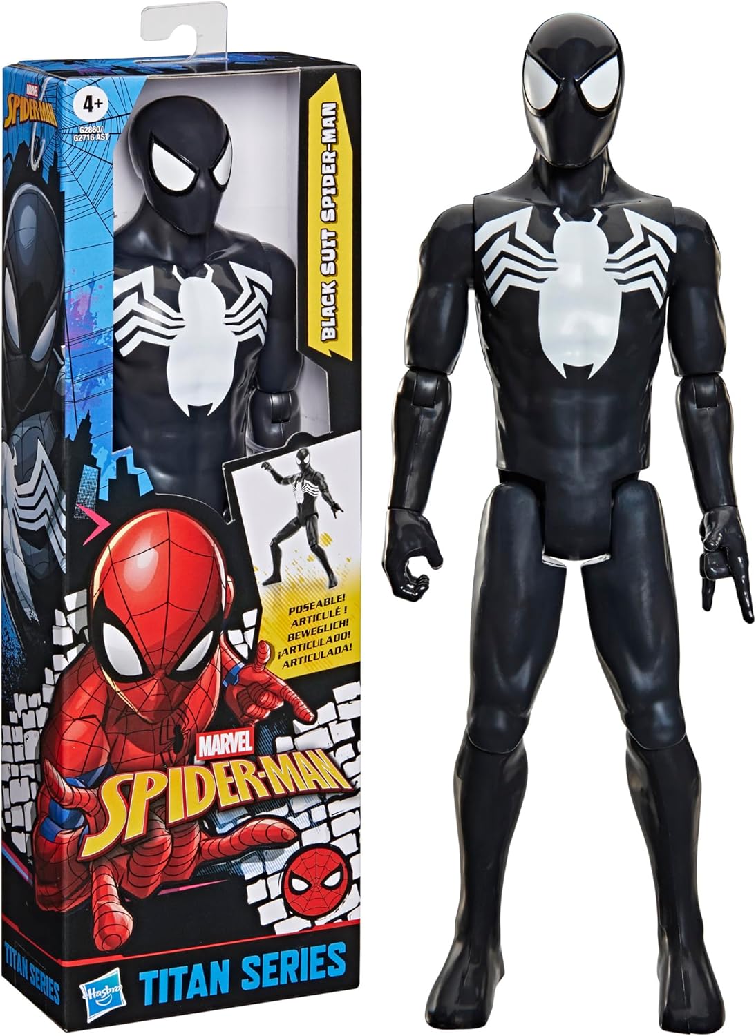 SPD SYMBIOTE SPIDERMAN TITAN HERO  G2860