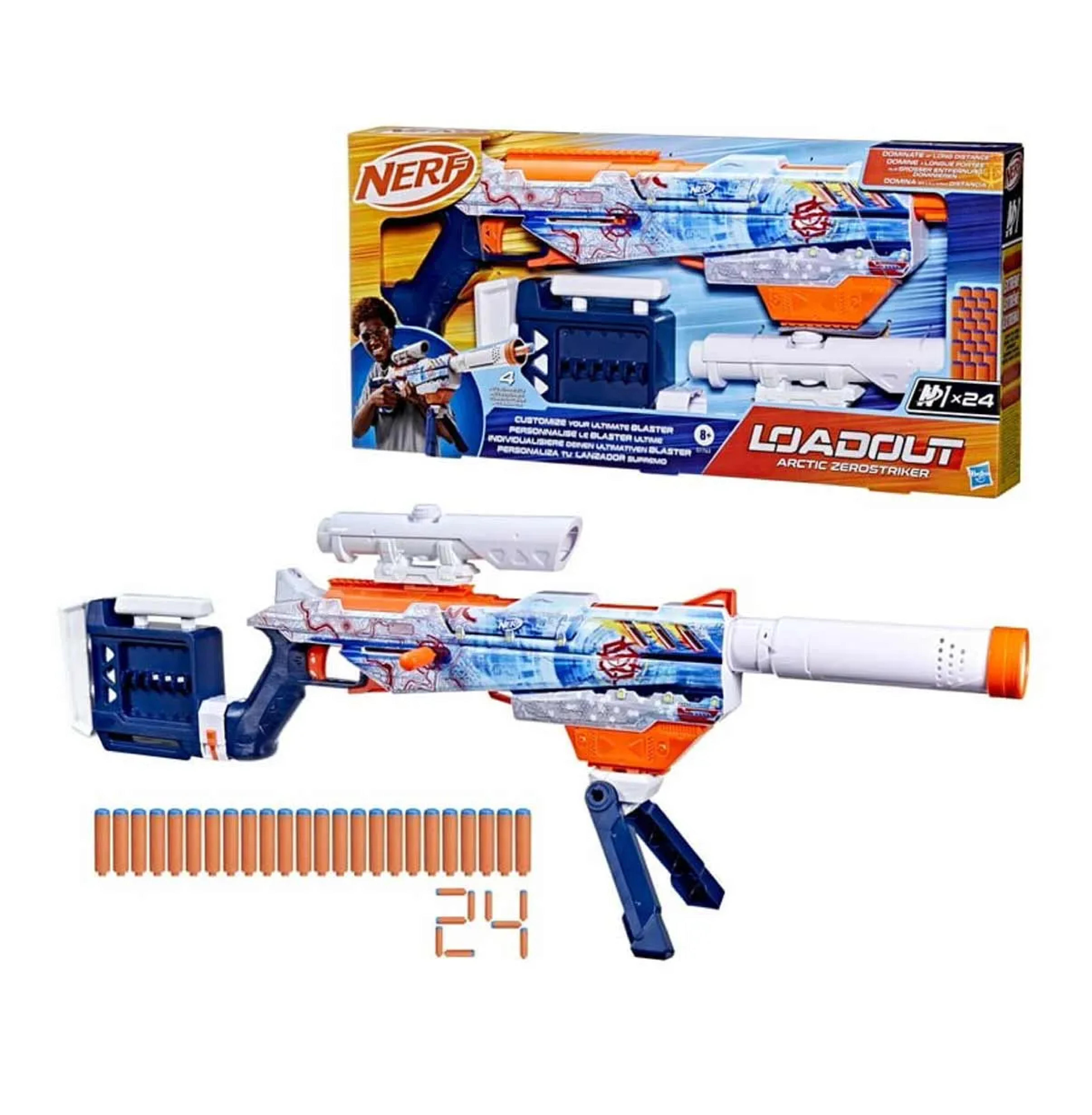 NER LOADOUT ARCTIC ZEROSTRIKER G1763