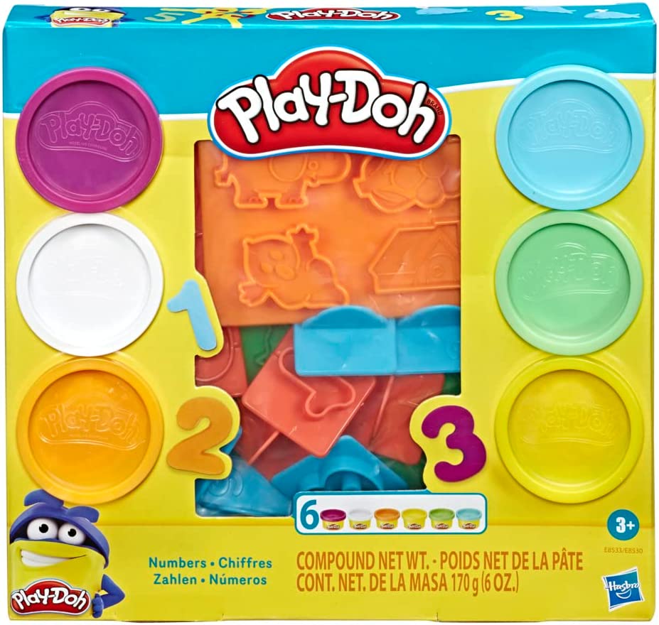 Play Doh Number Basics