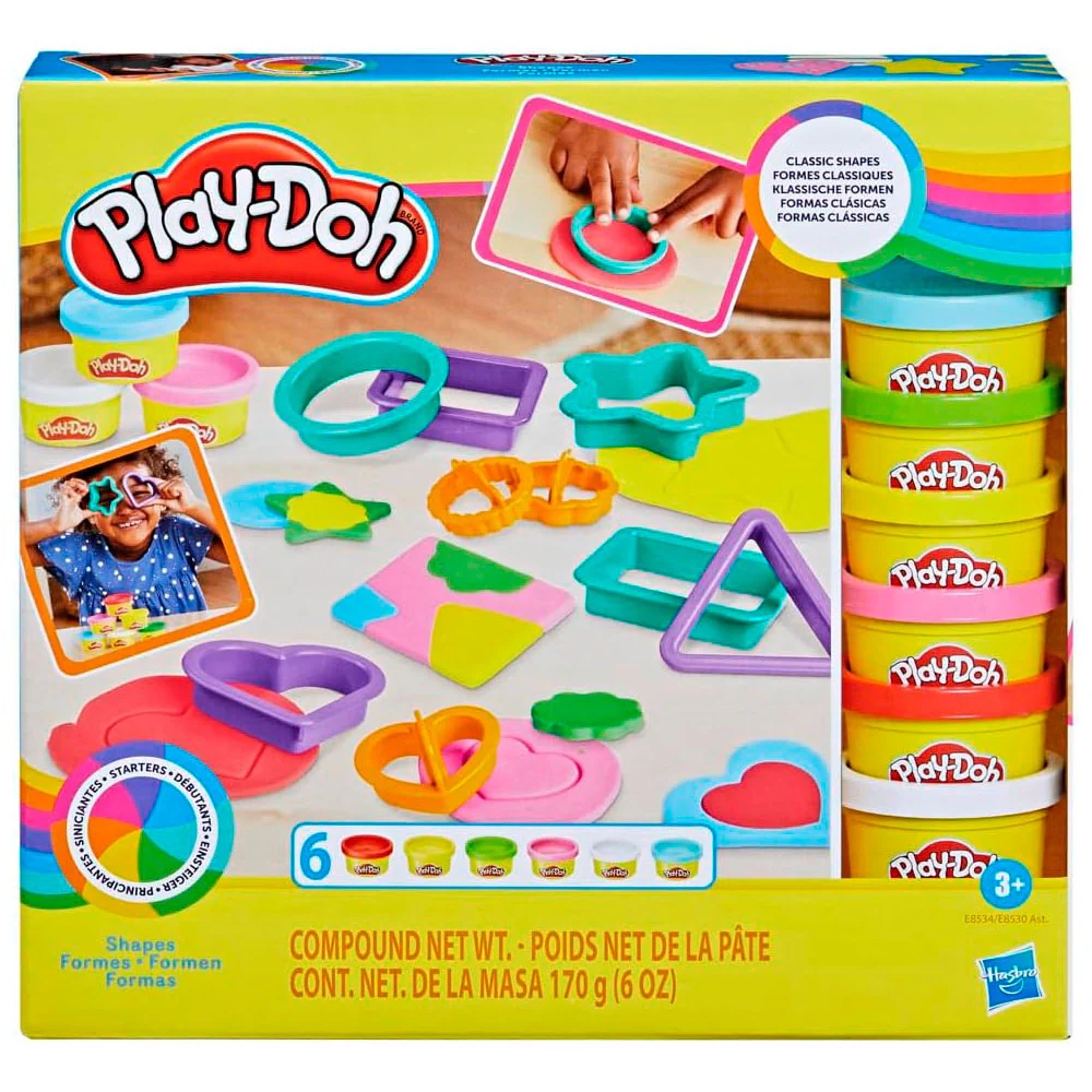 PLAY DOH FUNDAMENTALS SHAPES E8534