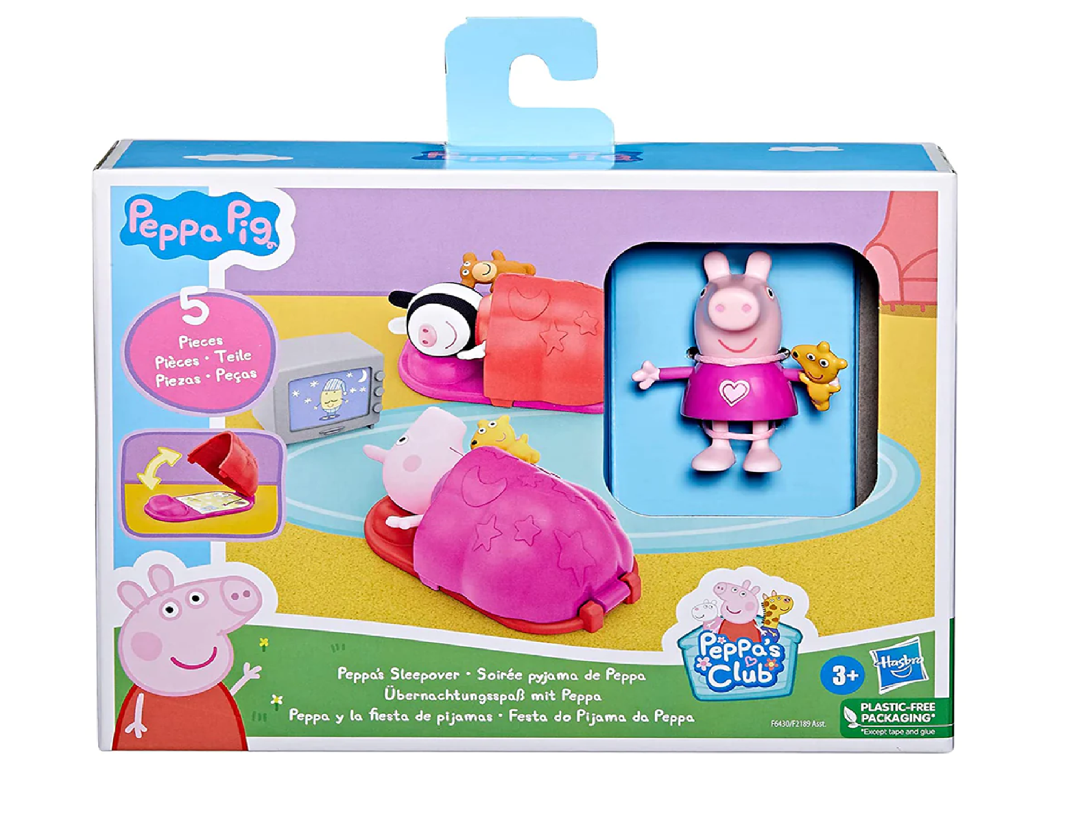 Peppa Pig and the slumber party