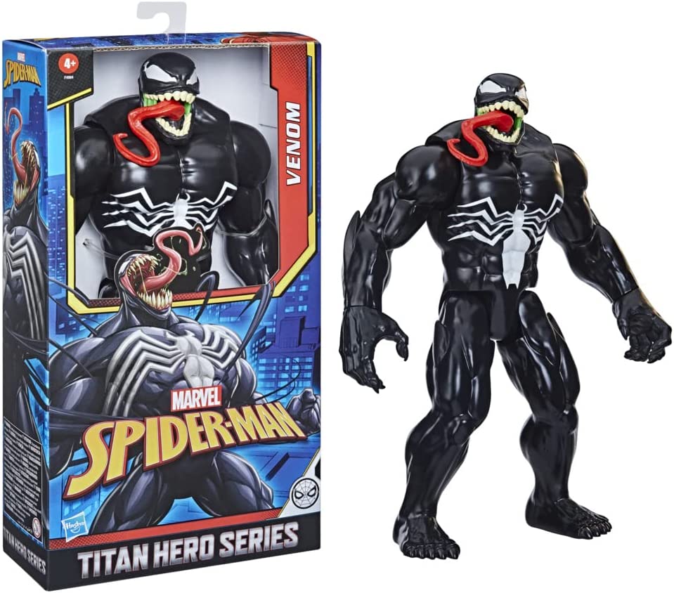 Spider Man Marvel Titan Hero Series Deluxe Venom