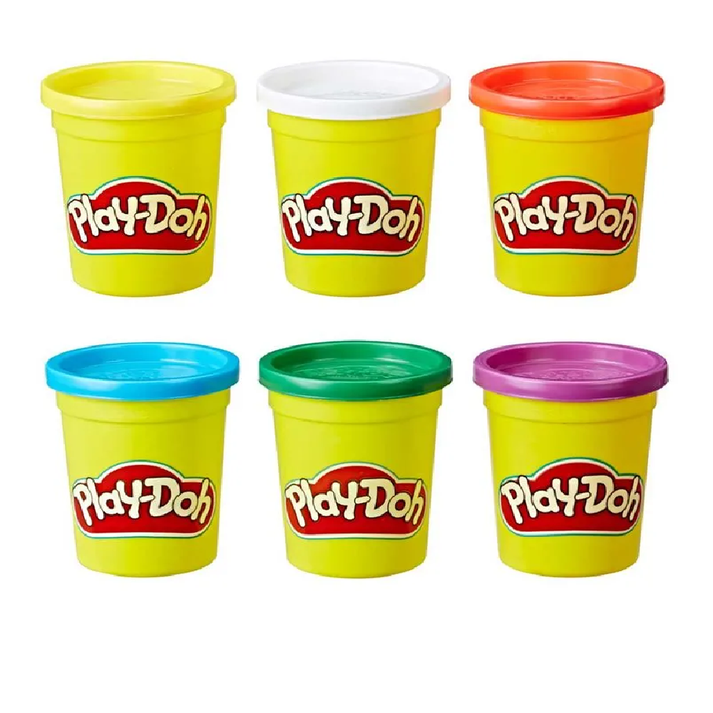 6 pack play doh