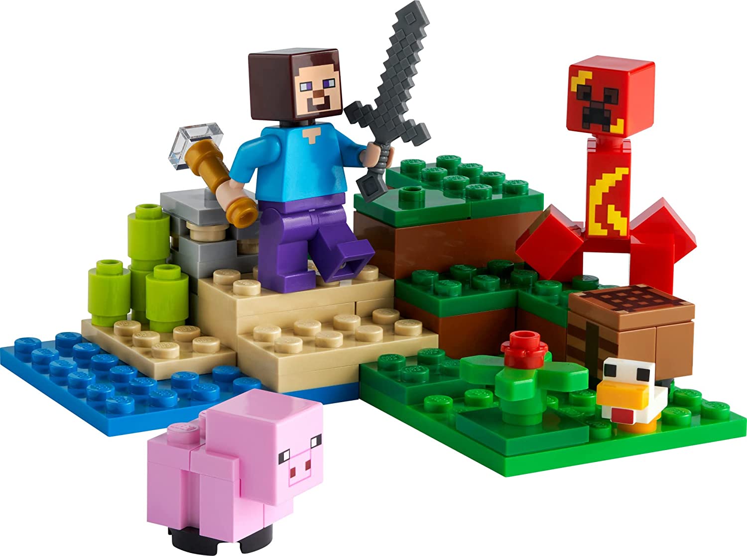 Lego Minecraft The Creeper Ambush