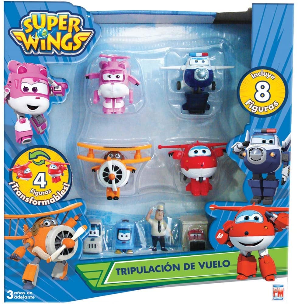 Super Wings Set of 8 Characters