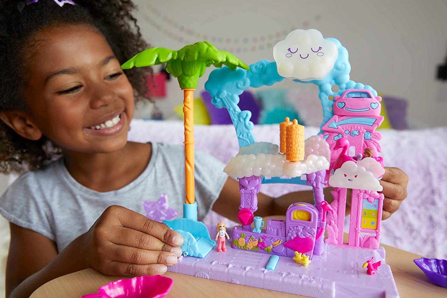 Polly Pocket Pollyville Car Wash