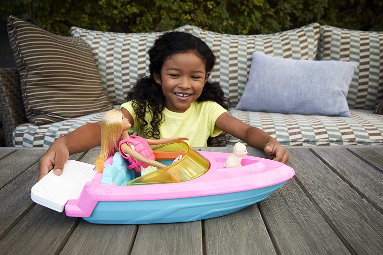 Barbie Water Boat with Doll GRG30