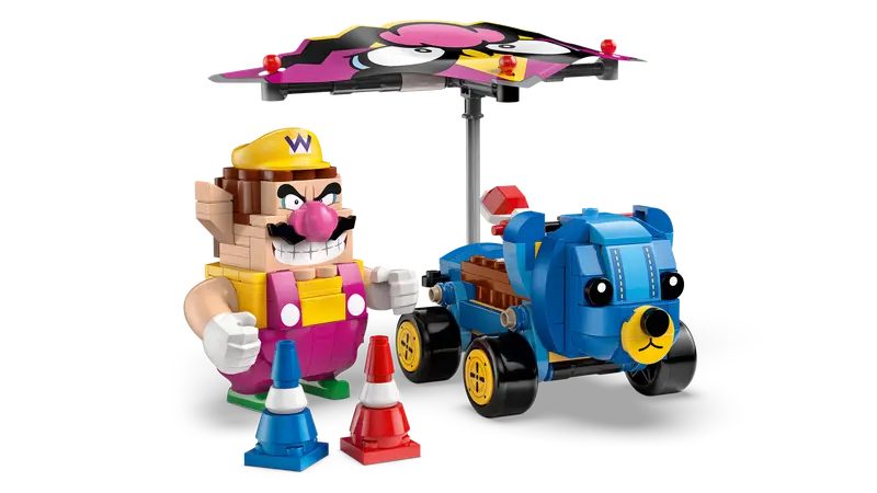 SUPER MARIO MARIO KART WARIO Y REY BOO 72038