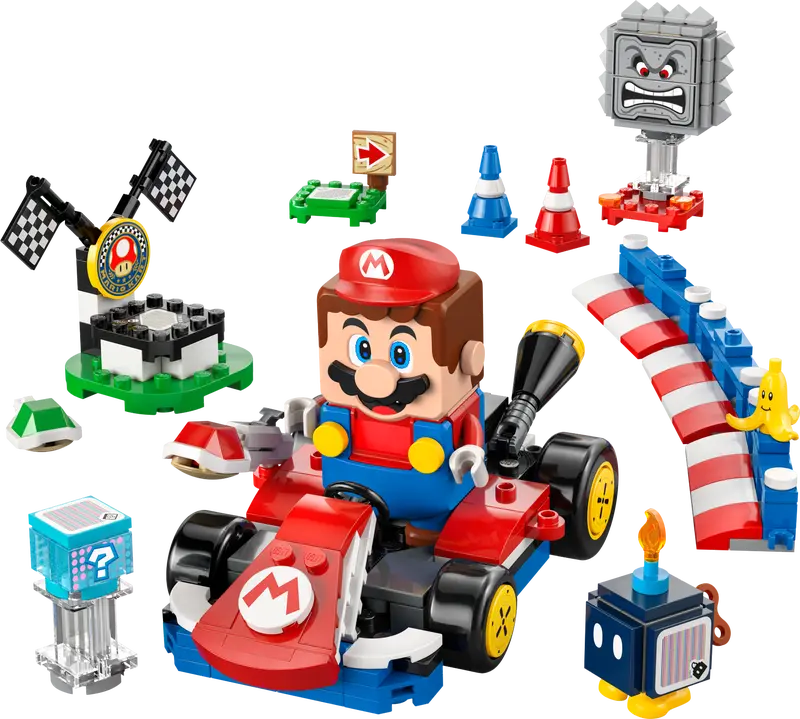 SUPER MARIO KART INTERACTIVO Y KART ESTaNDAR 42043