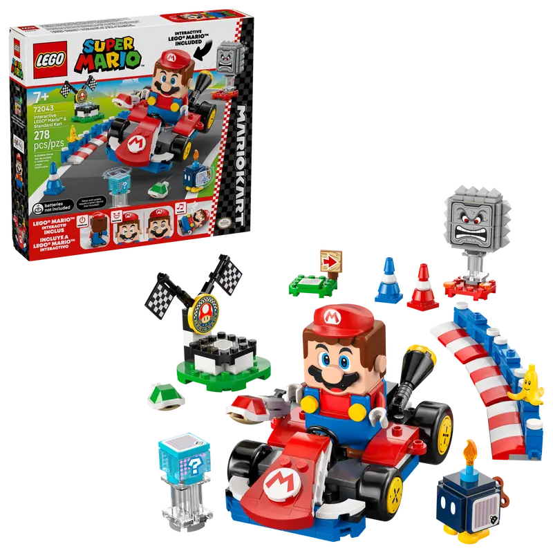 SUPER MARIO KART INTERACTIVO Y KART ESTaNDAR 42043