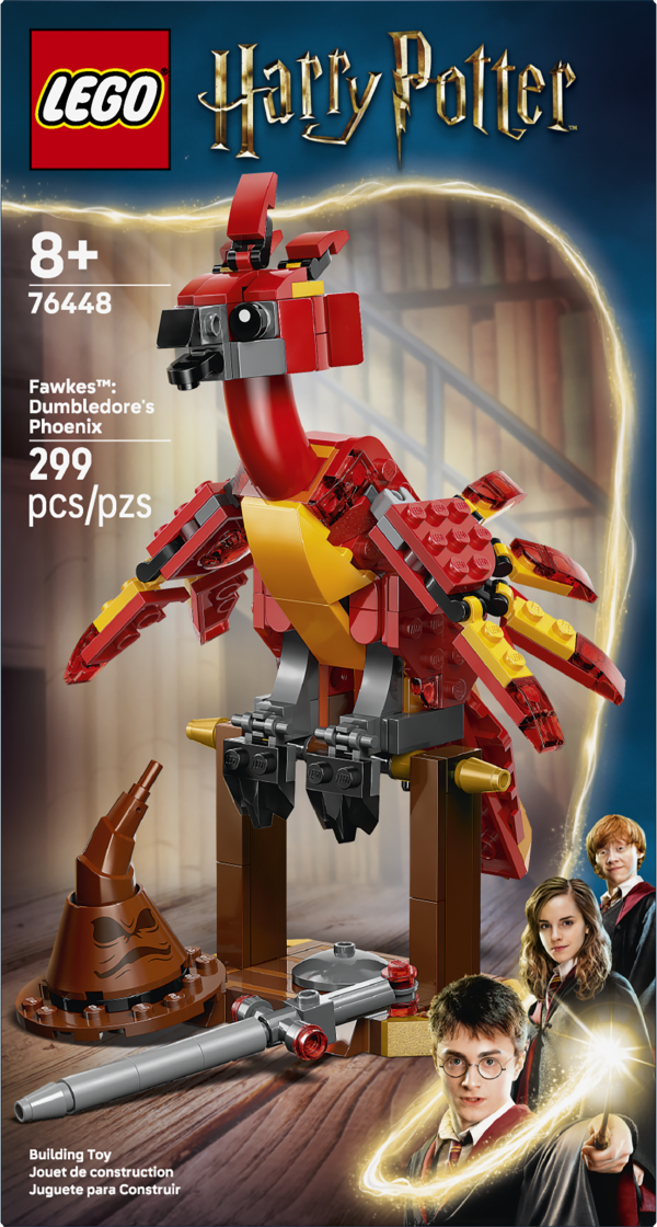 HARRY POTTER FAWKES FeNIX DE DUMBLEDORE 76448