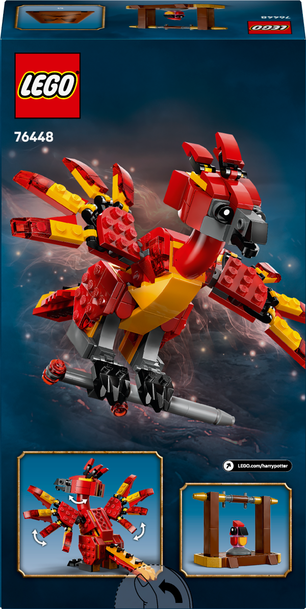 HARRY POTTER FAWKES FeNIX DE DUMBLEDORE 76448