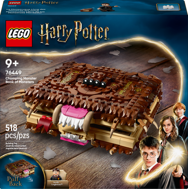 HARRY POTTER MONSTRUOSO LIBRO DE LOS MONSTRUOS MORDEDOR 76449