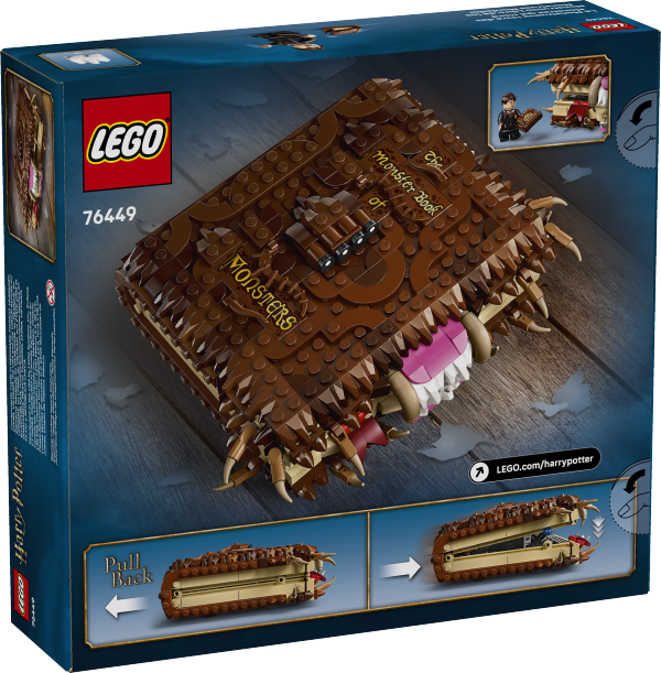 HARRY POTTER MONSTRUOSO LIBRO DE LOS MONSTRUOS MORDEDOR 76449