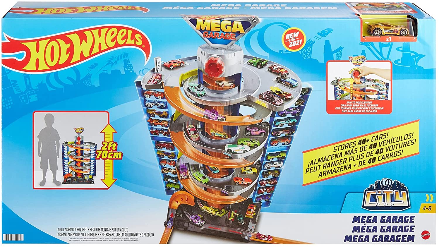 Hot Wheels City, Mega Garage