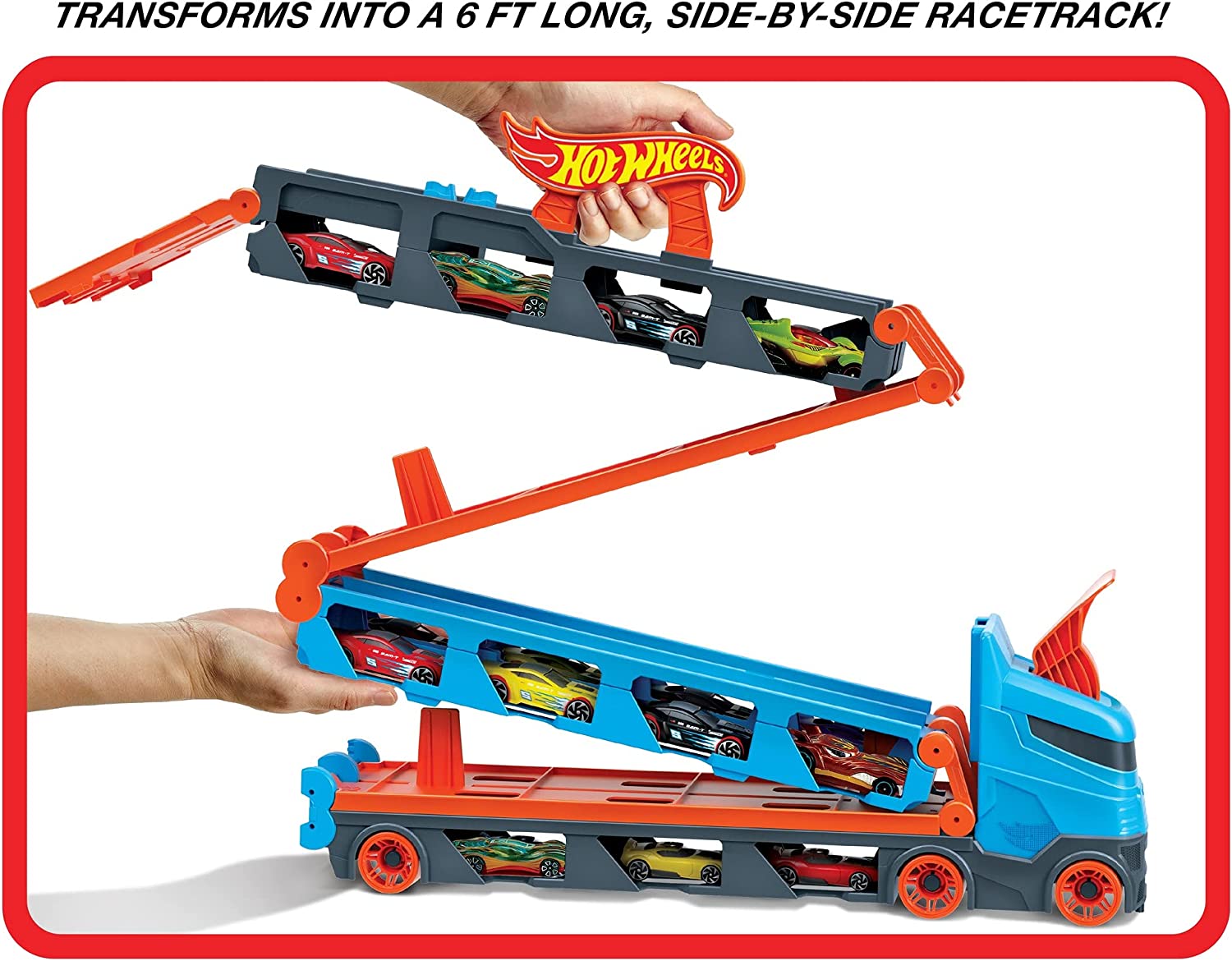 Hot Wheels City Race Track Trailer GVG37