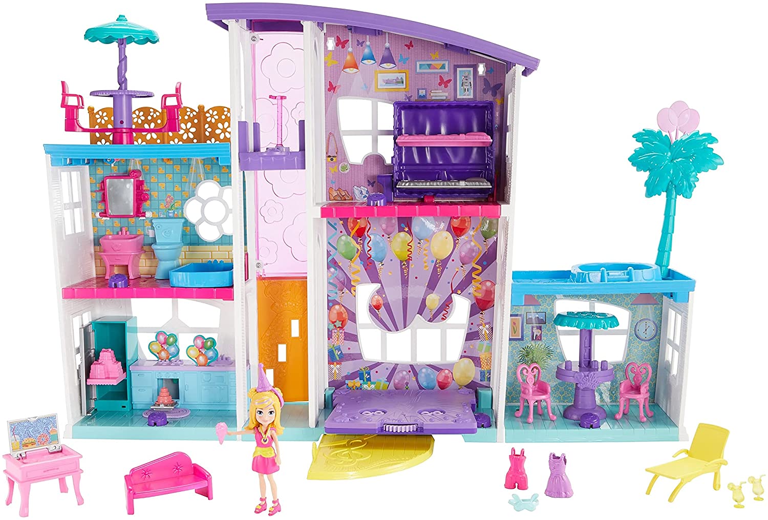 POLLY POCKET MEGA HOUSE OF SURPRISE GFR12