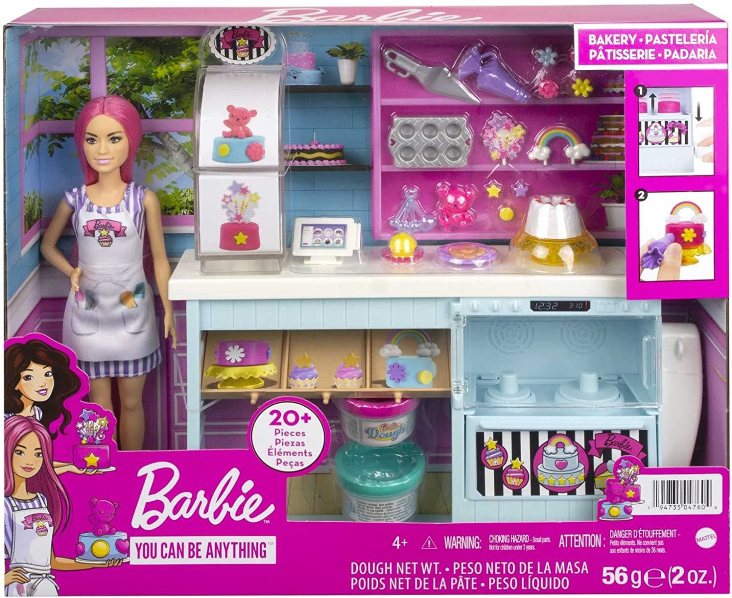 Barbie Professions Baking Decorating Set HGB73