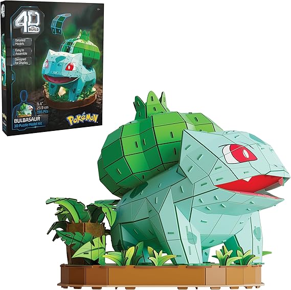 4D ROMPECABEZAS  BULBASAUR