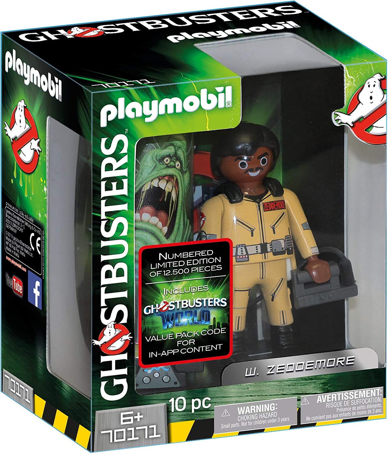 GHOSTBUSTER FIGURE W. ZEDDEMORE