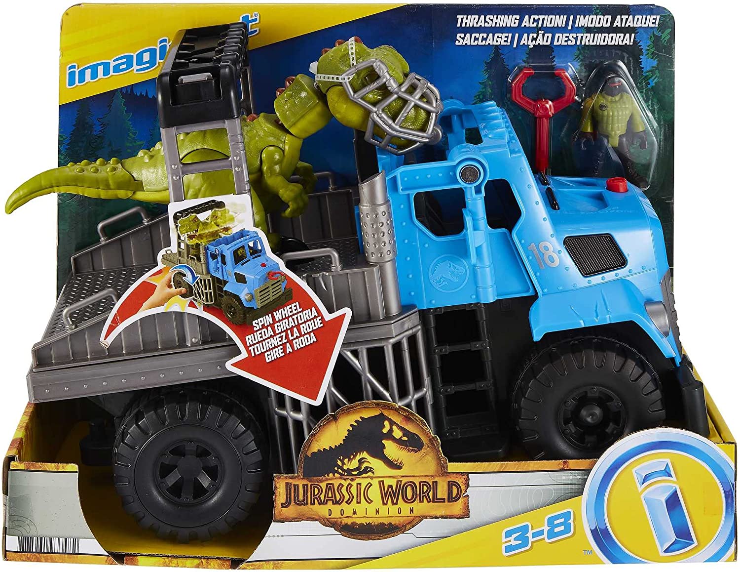 FP Imaginext Jurassic World Dinosaur Carrier GVV50