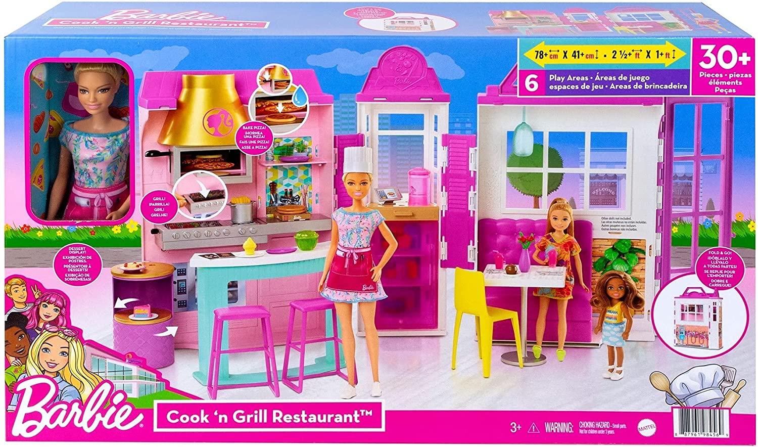 Barbie Restaurant with Doll