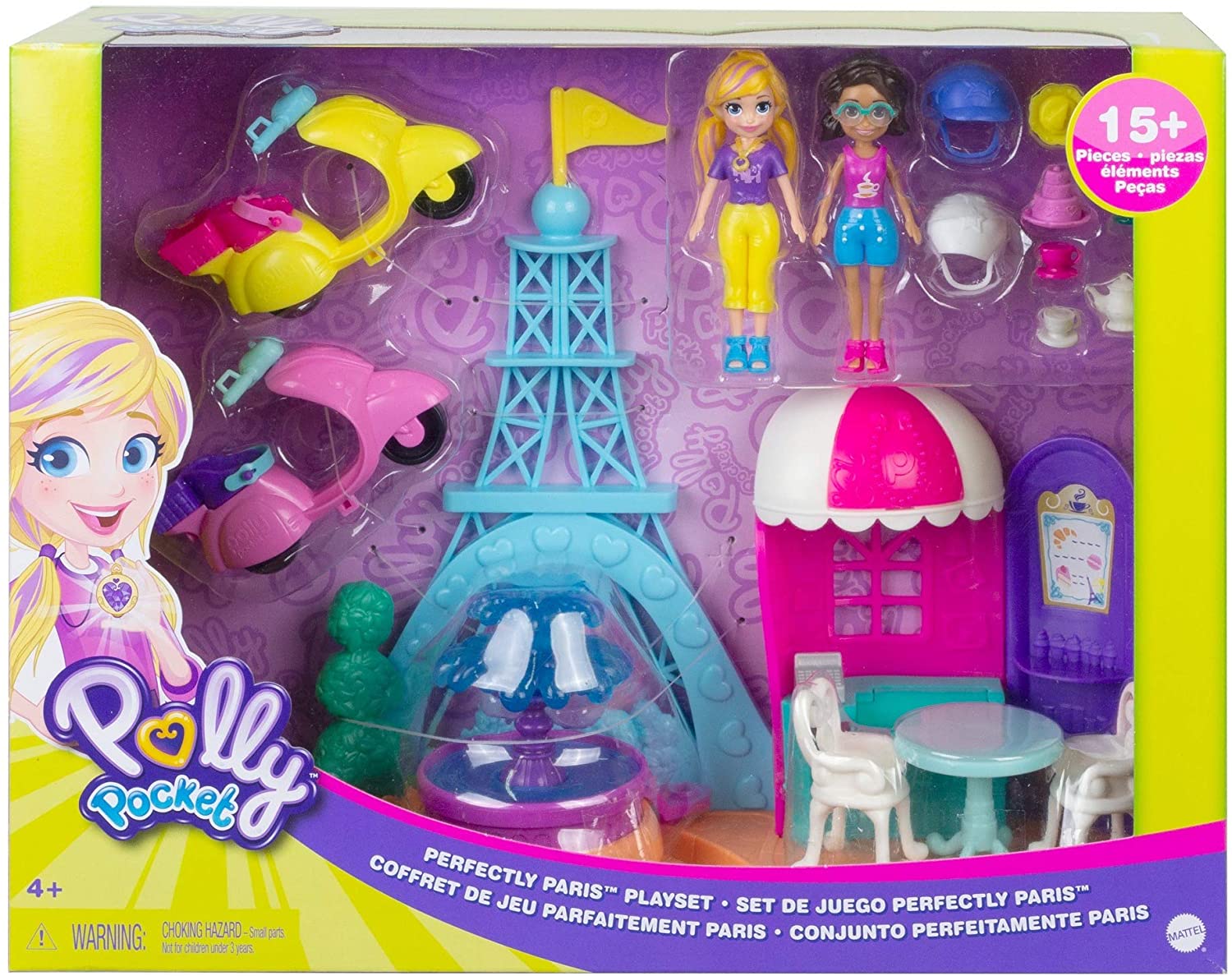 POLLY POCKET ADVENTURE IN PARIS GKL61