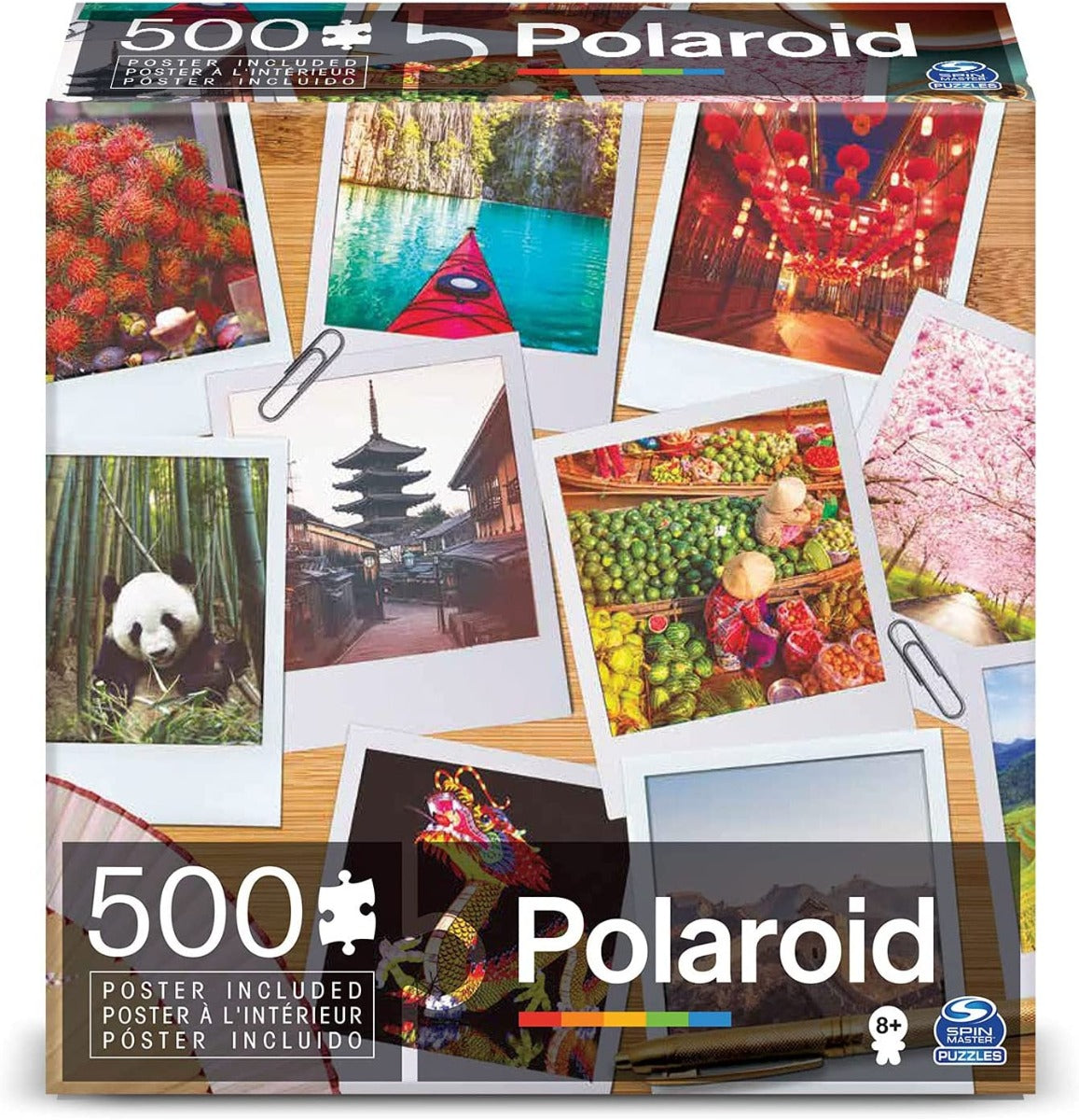 Cardinal Polaroid Puzzle 500 pcs