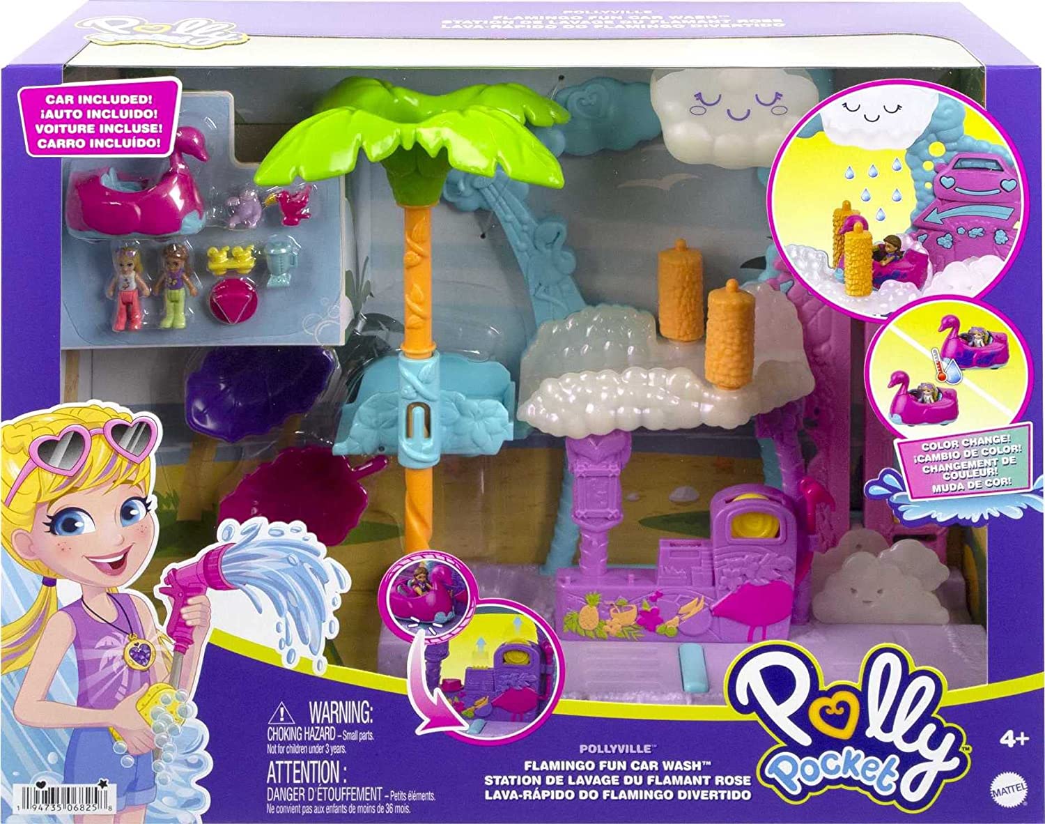 Polly Pocket Pollyville Car Wash