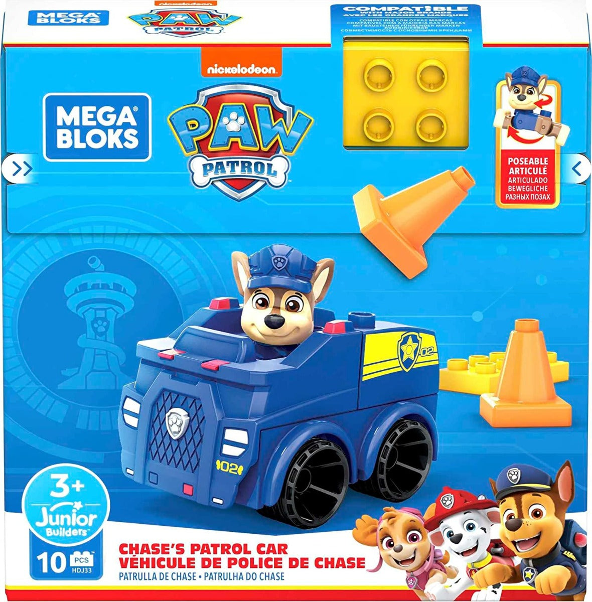 Mega Bloks Paw Patrol Chase Patrol