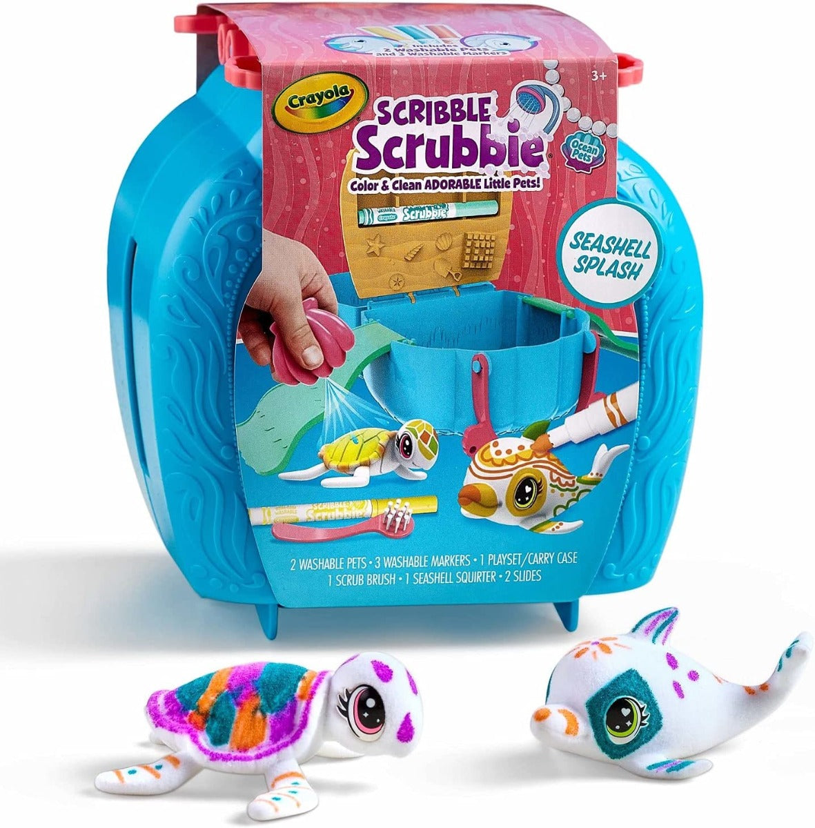 CRAYOLA Color Pets Scrubbie Ocean Pet Set