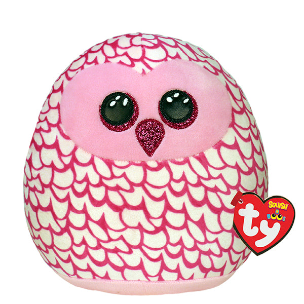 Peluche Ty Squish Boos Mediano Owl Pinky