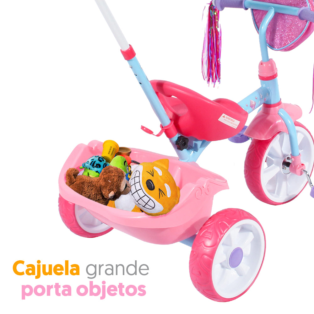 Disney Princess Deluxe Pushbar Tricycle