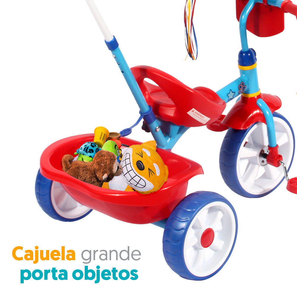 Triciclo Paw Patrol Deluxe Pushbar